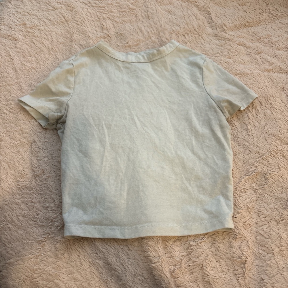 Wild Fable Beige Crop Top